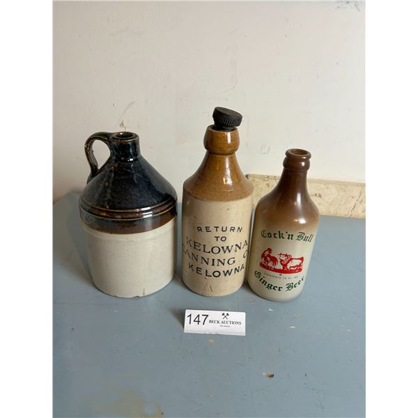 Assorted Vintage Ceramic Jugs 6-8H