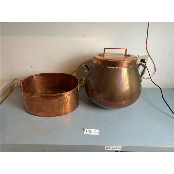 Copper Kitchen Pot Set 5H-15H