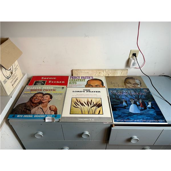 Collection Of Vintage Records