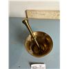 Image 2 : Brass Mortar And Pestle 5D 4H
