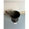 Image 1 : Cast Iron Vintage Large Motor And Pestle 8D 8H