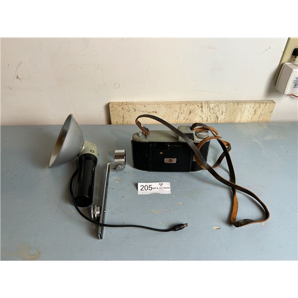 Vintage Kodax Camera And Accessories