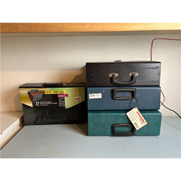 4 Portable Filling Folders