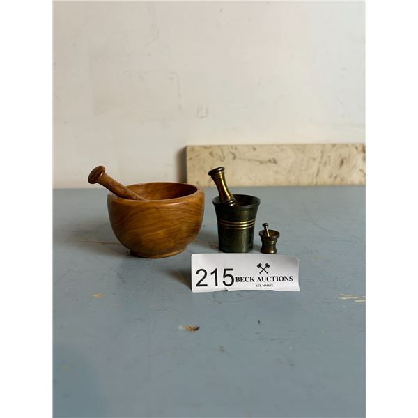 3 Small Motor And Pestles From 1H-3H