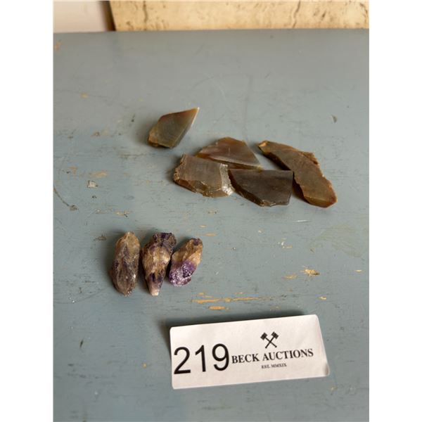 Assortment Of Amethyst Crystals