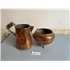 Image 1 : Copper Tea Kettle And Cauldron
