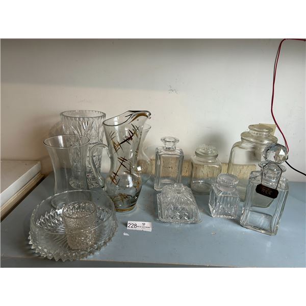 Large Assortment Of Glass Ware