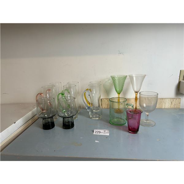 Large Assortment Of Glassware