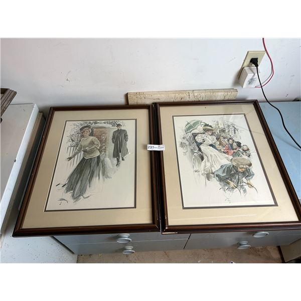 2 Ruth Free Original Artwork Pieces 18W 21H