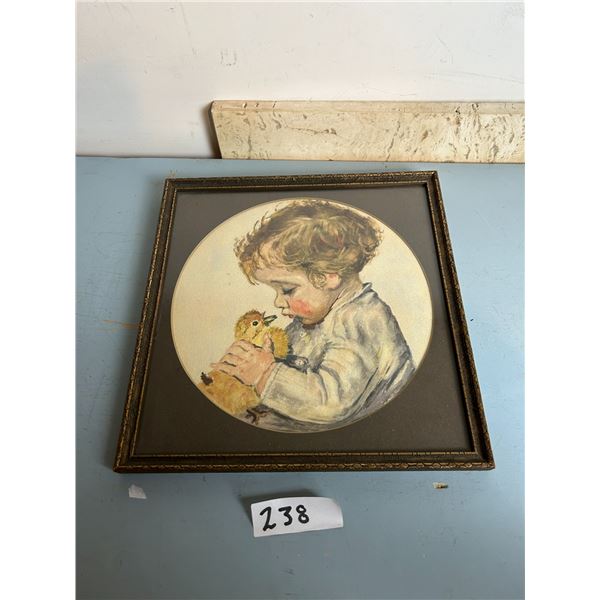 Duckie And Baby Burlington Art Piece 12x12