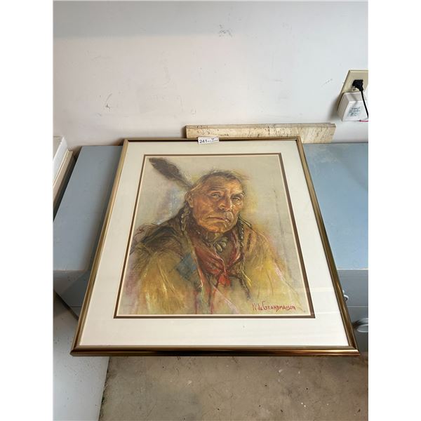 Chief Cold Water By Nicholas Raphael Grand Mason 23x26