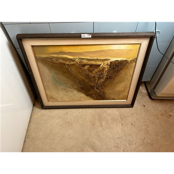 The Valleys Edge By W.Evoy 37x30