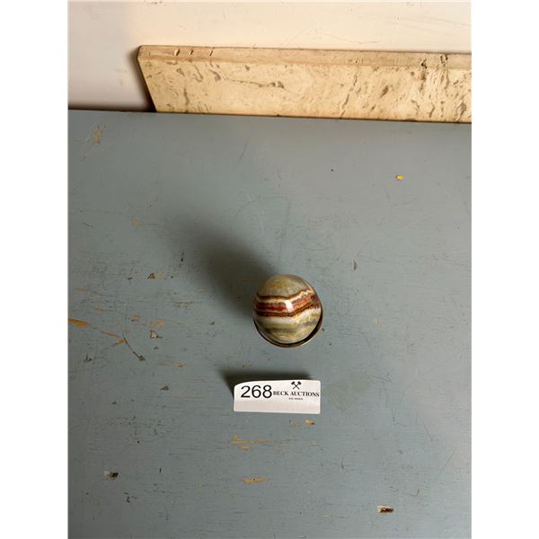 Crystal Egg And Tiny Display Bowl 3H 2D