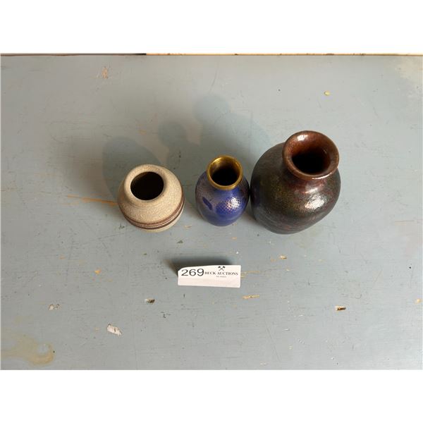 Assortment Of Small Vases 3H-6H