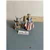 Image 1 : Porcelain Victorian Girl And Blue Birds 4H