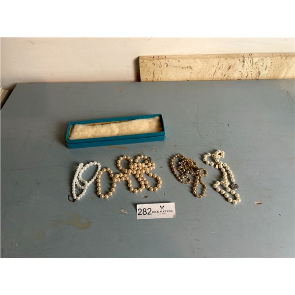 Beautiful Collection Of Costume Pearl Necklaces