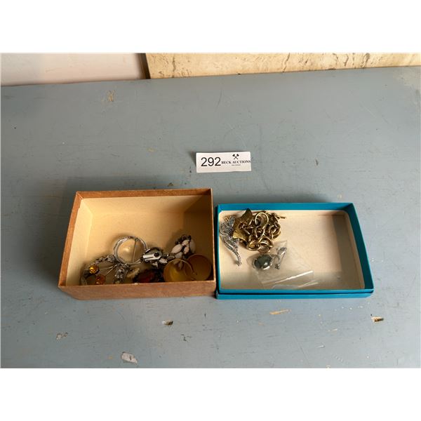 Assortment Of Costume Brooches