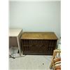 Image 2 : Vintage Record Player In Stunning Solid Wood Chest 41W 17D 25H
