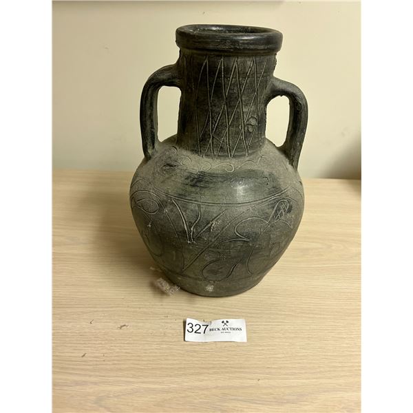 Pithos Greek Vase 14H