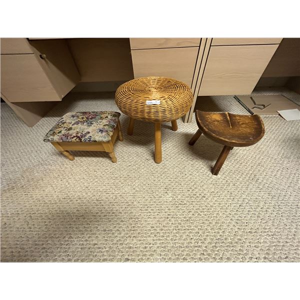 Collection Of Stools Various Sizes