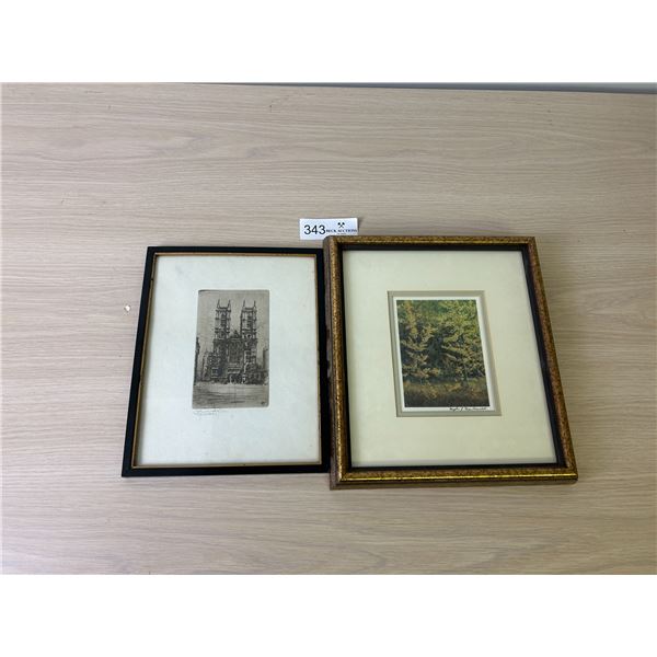 2 Art Pieces One By G.Huardel-Bly 9x10