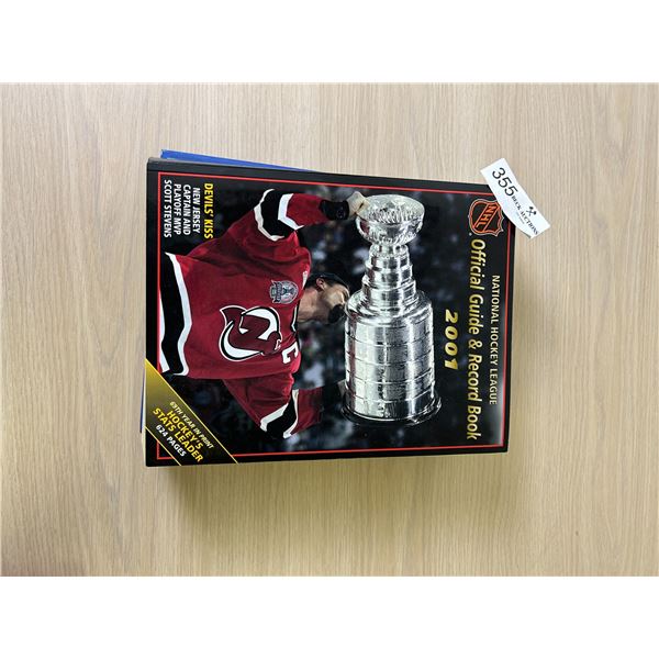 Official Guide And Record Book Of NHL From 1985/86,1990/91 And 2001