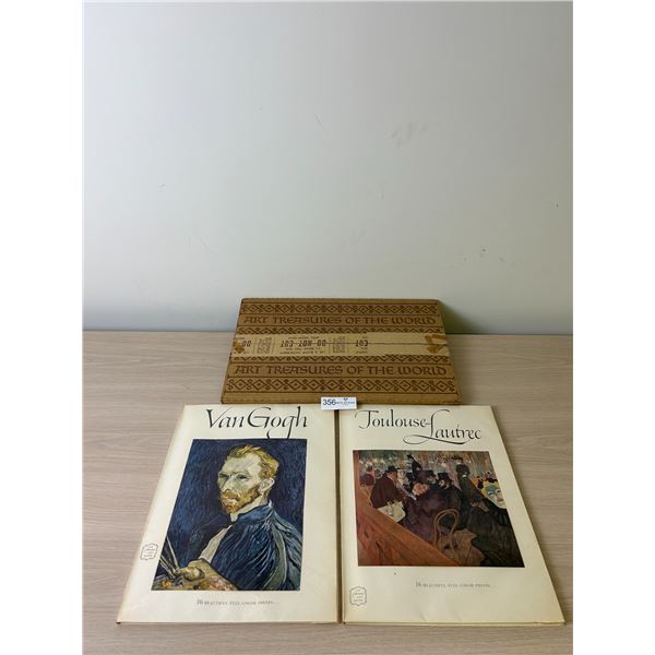 Treasures Of The World 16 Beautiful Prints By Van Gogh And Joulous-Lautrec