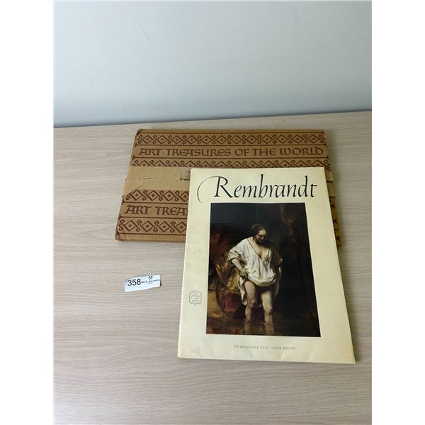 Treasures Of The World 16 Prints By Rembrandt