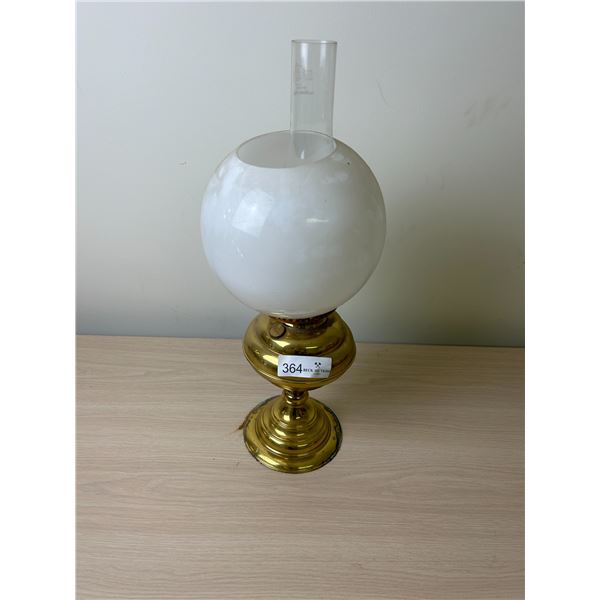 Brass Oil Lamp 7D 22H