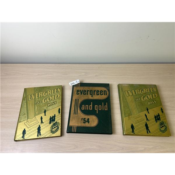 Evergreen And Gold 1905-1955,1954 University Of Alberta