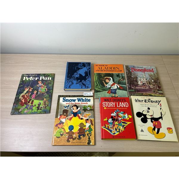 Vintage Walt Disney Kids Story Book Collection