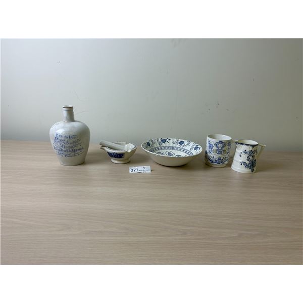 Blue And White Assorted China