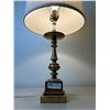 Image 1 : Brass Table Lamp 12D 30H