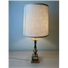 Image 2 : Brass Table Lamp 12D 30H