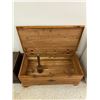 Image 2 : Solid Wood Hope Chest 38W 19D 16H