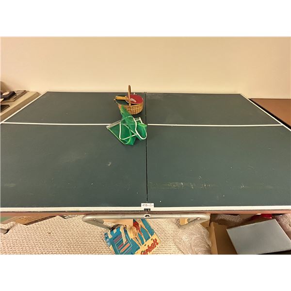 Large Ping Pong Table With Paddles, Balls And Net 108W 60D 30H