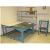 Image 1 : LOT - 2 WORK BENCHES & 2 TABLES