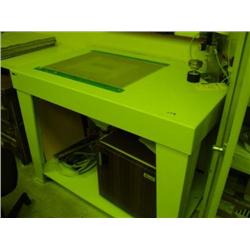 LOT - 2 TABLES W/ CONTENTS