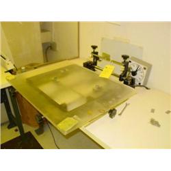 ADJUSTABLE SILKSCREEN TABLE
