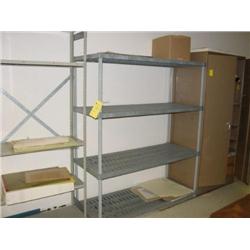 LOT - ASSORTED RACKING & CABINETS W/ CONTENTS