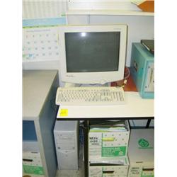 COMPUTER W/ MONITOR