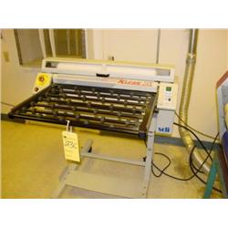 1998, MICROCLEAN MDL. MKX 24" TACKY ROLL CLEANER, S/N: 2498-124X-373