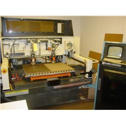 EXCELLON MDL. EX200 2-SPINDLE DRILLER/ROUTER, S/N: 180 W/ CNC-6 CONTROLLER W/ PROGRAMMING OPTION