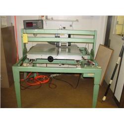 BARNABY MDL. 506 MANUAL V SCORE MACHINE W/ SARGON CONTROL