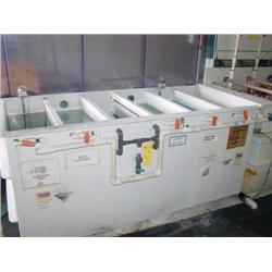 PROCESS TANKS W/ SPRAY RINSE