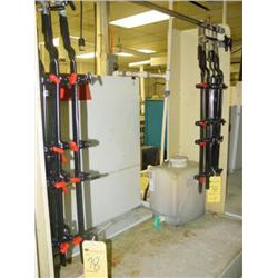 SETS OF RIGHT AND LEFT PLATING RACKS