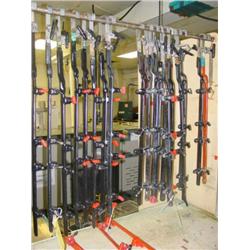 SETS OF RIGHT AND LEFT PLATING RACKS