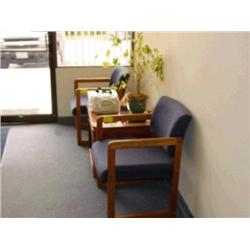 4 CHAIRS AND 2 END TABLES