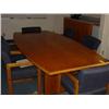 Image 1 : CONFERENCE TABLE W/ 6 CHAIRS