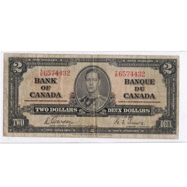 1937 Two Dollar Bill,  BoC